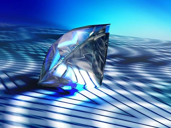 Diamond, computer artwork
