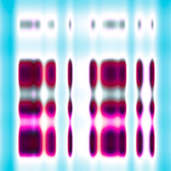 DNA sequence, artwork F008  /  3418