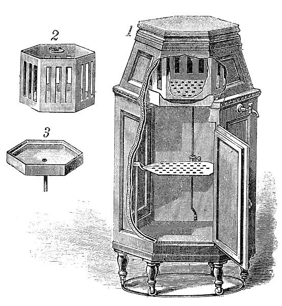 Early refrigerator, 19th century