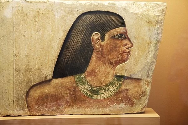 Egyptian Tomb bas-relief of head