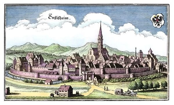 Ensisheim, France, 17th Century artwork
