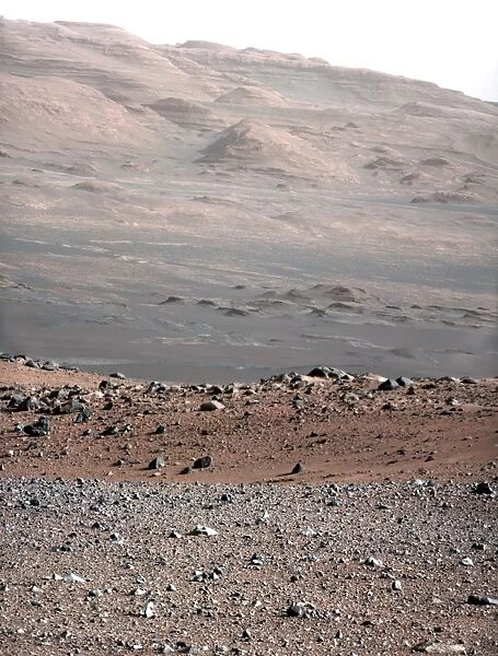 Gale Crater landscape, Mars C014  /  4935
