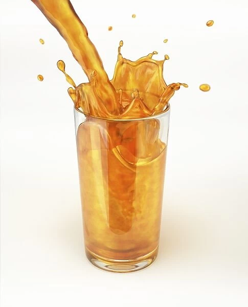 Glass or orange juice, artwork F007  /  8272