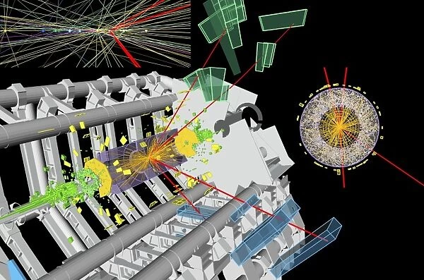 Higgs boson research, ATLAS detector C013  /  6891