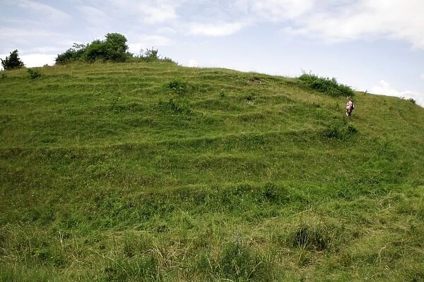 Hod hill iron age settlement