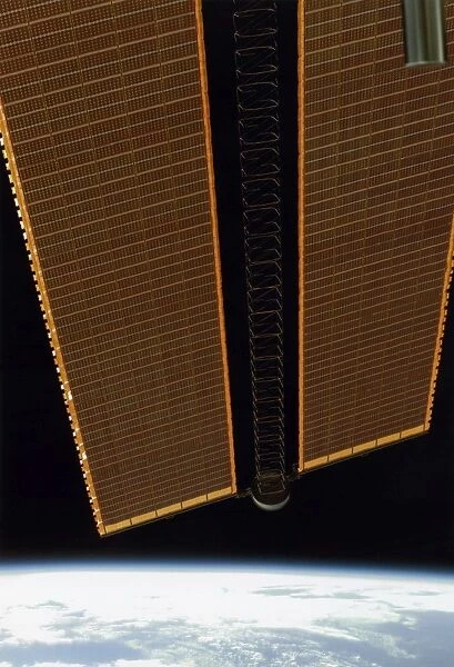 International Space Station solar panels
