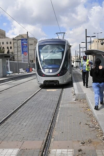 Jerusalem mass transport Light Train