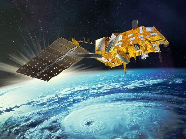 MetOp weather satellite, artwork