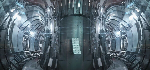 Scientists Inside A Fusion Reactor