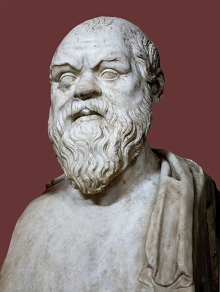 Socrates (c. 470-399 BC), Ancient Greek philosopher, credited with introducing a new