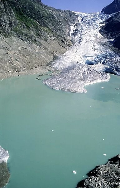 Triftgletscher glacier, Switzerland, 2003