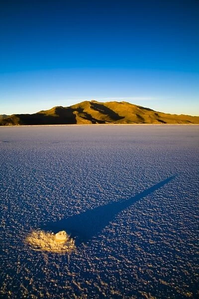 Bolivia, Southern Altiplano, Salar de Uyuni. The worlds largest and highest salt flat
