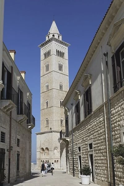 The 60 metre tall bell tower of the Cathedral of St. Nicholas the Pilgrim (San Nicola