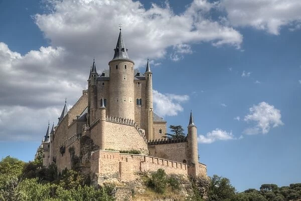 Alcazar, Segovia, UNESCO World Heritage Site, Castile y Leon, Spain, Europe