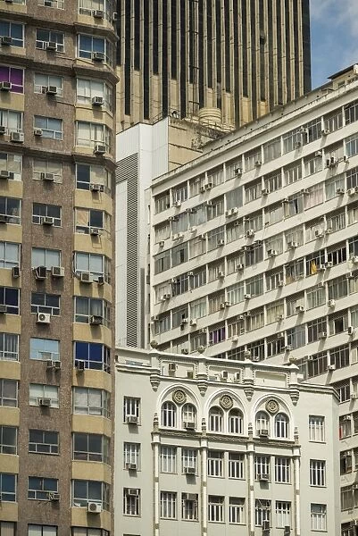 Architecture in central Rio de Janeiro, Brazil, South America
