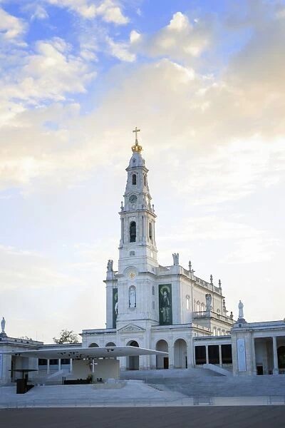 Basilica of Our Lady of the Rosary at the Portuguese Catholic Sanctuary of Fatima