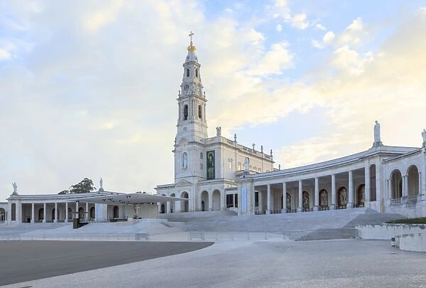 Basilica of Our Lady of the Rosary at the Portuguese Catholic Sanctuary of Fatima