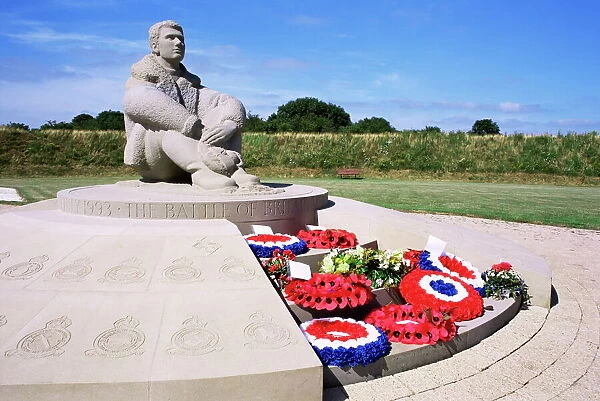 Battle of Britain memorial near Folkestone, Kent, England, United Kingdom, Europe