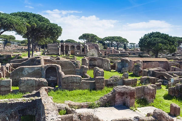 Block of Bacchus and Arianna, Ostia Antica archaeological site, Ostia, Rome province