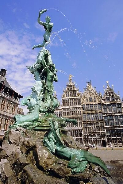 Brabo Statue, Antwerp, Belgium