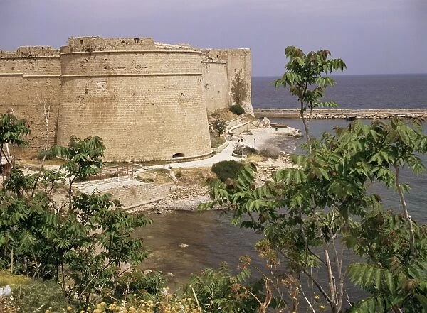 The Byzantine fortress, Kyrenia (Girne), northern area, Cyprus, Europe