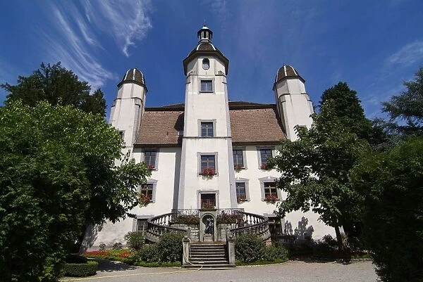 Castle, Bad Sackingen, Black Forest, Baden-Wurttemberg, Germany, Europe