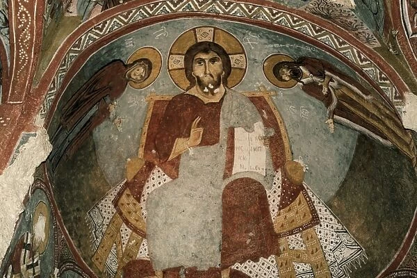 Christian frescoes in Sandal Church