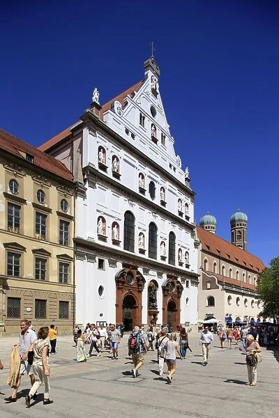 Church St. Michael, Neuhauser Strasse, Munich, Upper Bavaria, Bavaria, Germany, Europe