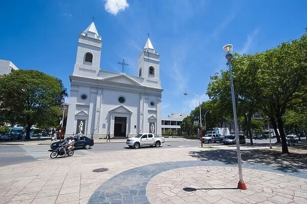 Church on the Town square, Resistencia, Argentina, South America