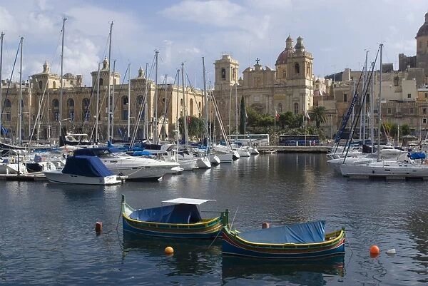 Three Cities (Cospicua, Senglea and Vitoriosa), Malta, Mediterrranean, Europe