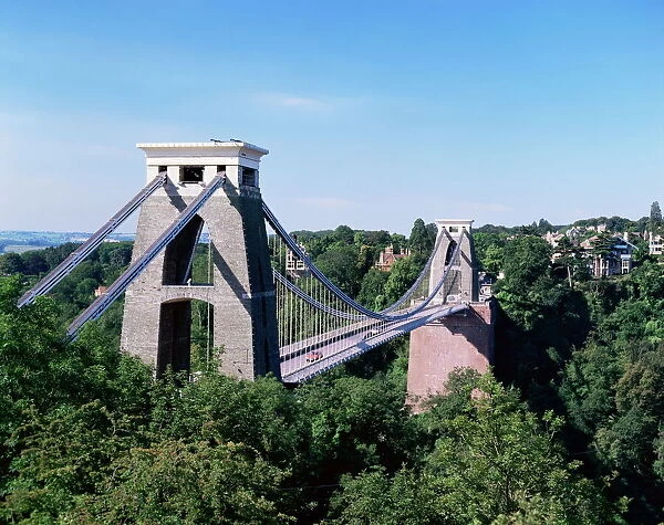Clifton Suspension Bridge, Bristol, Avon, England, United Kingdom, Europe