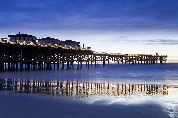 Crystal Pier on Pacific Beach, San Diego, California, United States of America