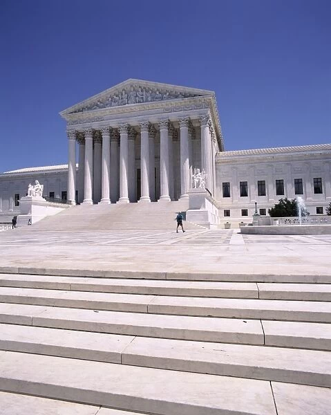 Exterior of the Supreme Court of Justice, Washington D