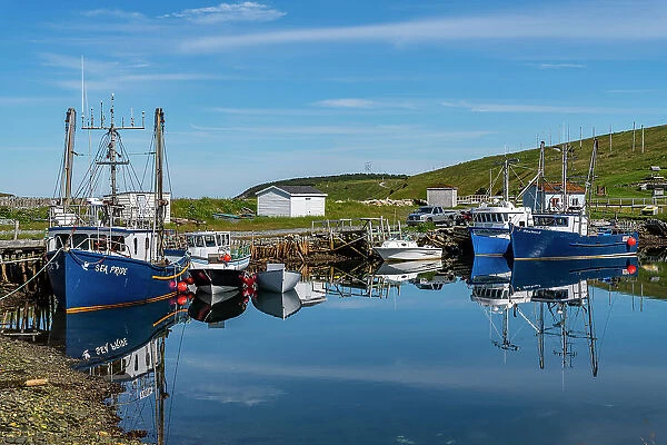 Ferryland harbour, Avalon Peninsula, Newfoundland, Canada, North America