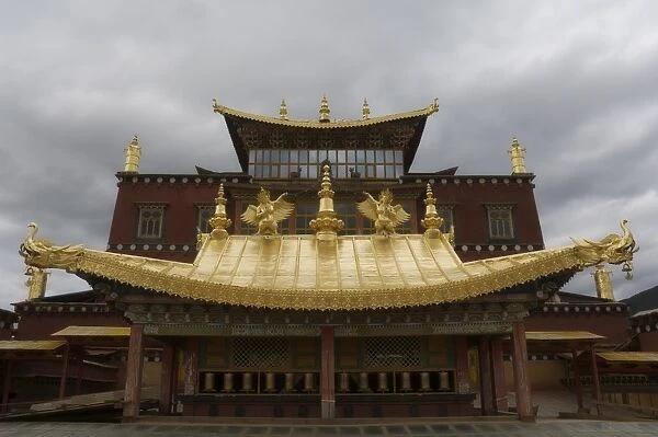 Gedan Song Zanling Temple, Shangri-La (Zhongdian), Yunnan Province, China, Asia