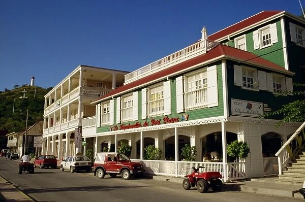 Hotel and restaurant, Gustavia, St