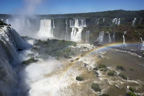 Iguacu Falls, Iguacu National Park, UNESCO World Heritage Site, Brazil, South America