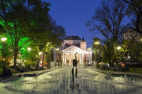Ivan Vasov, National Theatre, City Garden Park, Sofia, Bulgaria, Europe
