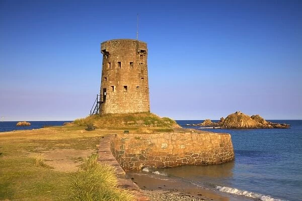 Jersey Round Tower, Le Hocq, St. Clement, Jersey, Channel Islands, Europe