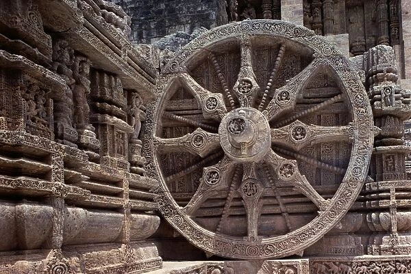 Detail from the Konarak Temple