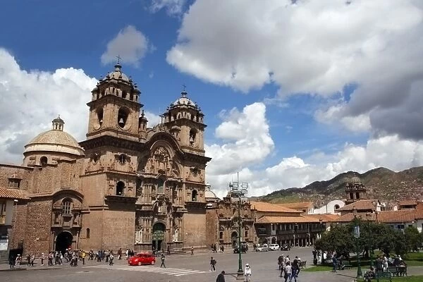 La Compania de Jesus in Plaza de Armas, Cuzco, UNESCO World Heritage Site, Peru