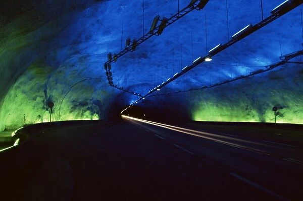 Laerdalstunnelen, the worlds longest road tunnel at 24
