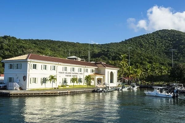 National Park office in Cruz Bay, St. John, Virgin Islands National Park, US Virgin Islands