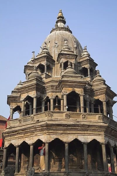 Octagonal Krishna Temple built by Pratapa Malla in