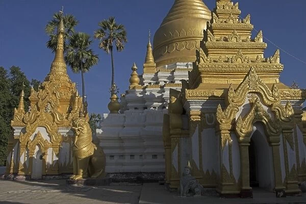 Pagoda, Salay, Myanmar (Burma), Asia