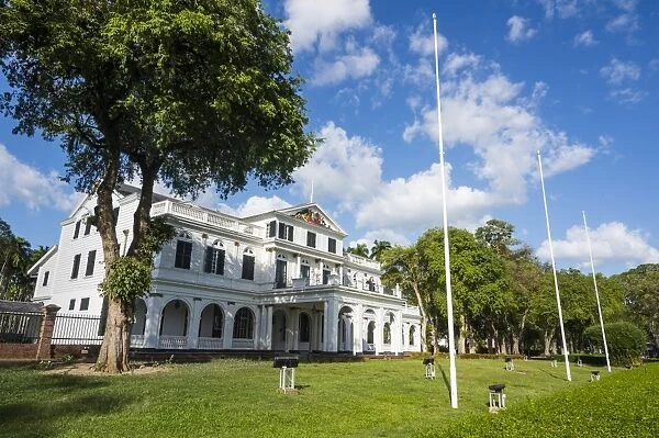 Presidential Palace, Paramaribo, UNESCO World Heritage Site, Surinam, South America