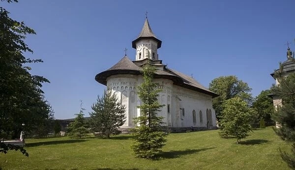 Probota Monastery Saxon painted Church, founded 1530, Orthodox Christian, UNESCO
