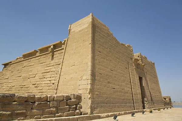 Front Pylon, Temple of Mandulis, Kalabsha, UNESCO World Heritage Site, near Aswan, Nubia