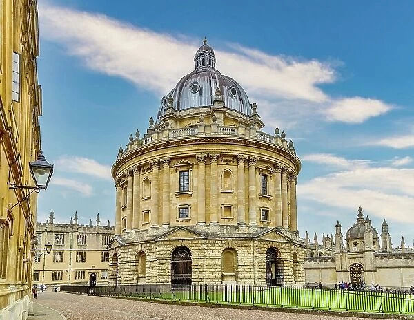 Radcliffe Camera, built in 1737-49, part of Oxford University's Bodleian Library, Oxford, Oxfordshire, England, United Kingdom, Europe