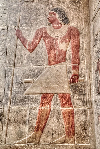 Reliefs, Mastaba of Kagemni, Necropolis of Saqqara, UNESCO World Heritage Site, Saqqara